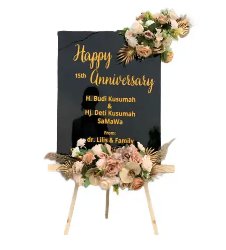 Papan Bunga Akrilik Tegalpapak
